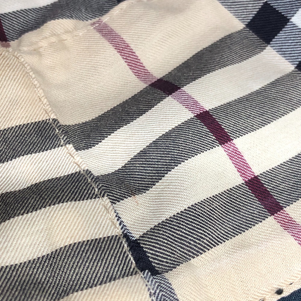 楽天市場】BURBERRY バーバリー リバーシブル ノバチェック チェック柄