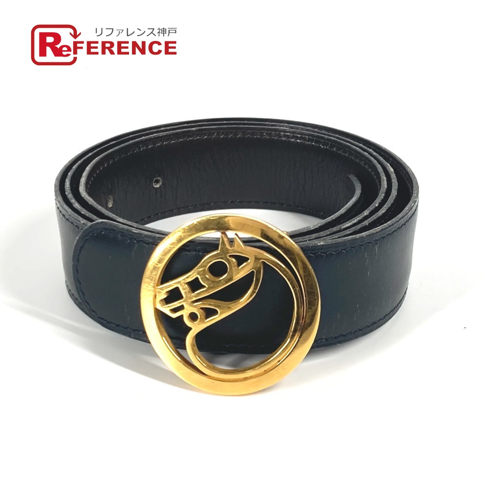 楽天市場】HERMES エルメス シュバル 馬 ロゴ バックル ベルト レザー