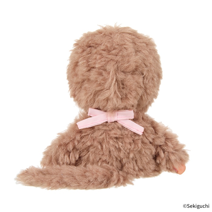 楽天市場】もこもこスウィートブラウン モンチッチ ピンク＆ブラウン