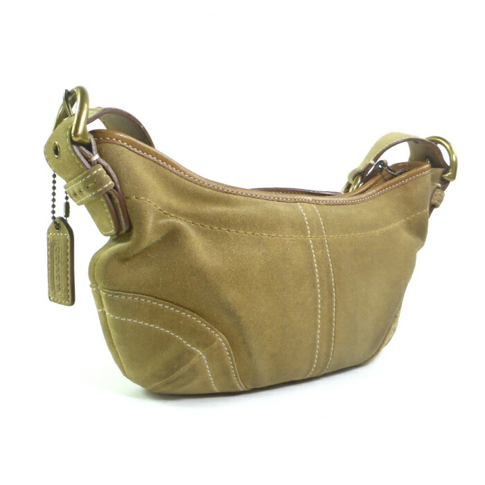 楽天市場】コーチ （COACH） スエード 肩掛け ワンショルダー バッグ