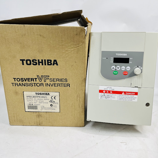 楽天市場】【未使用】東芝インバーター VFS9-2037 200V 3.7kw