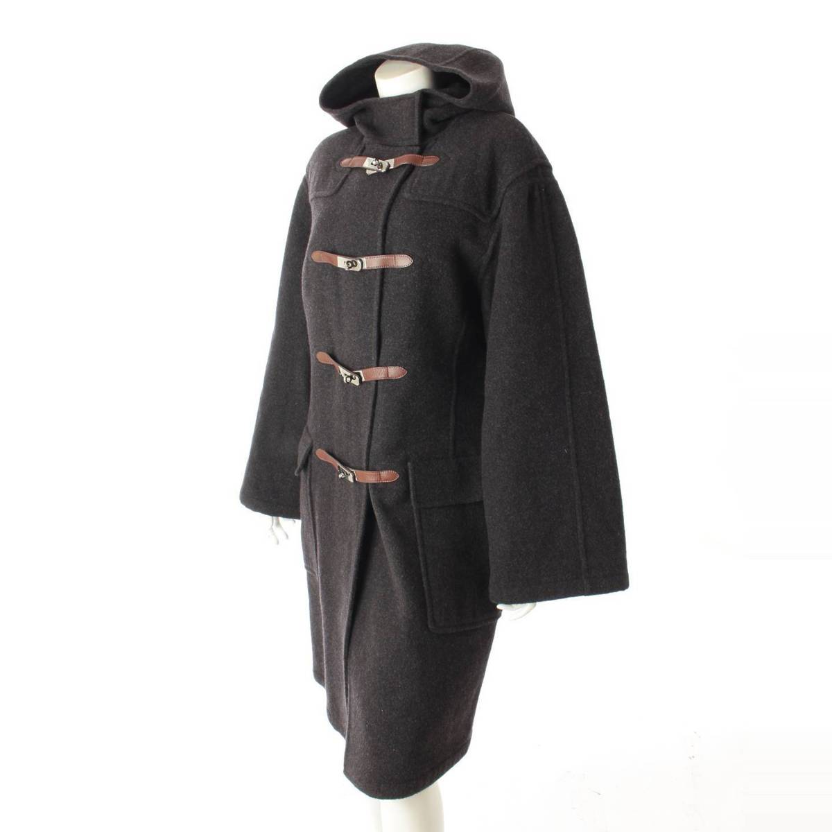 楽天市場】【エルメス】Hermes ケリー金具 カシミヤ100% ダッフル