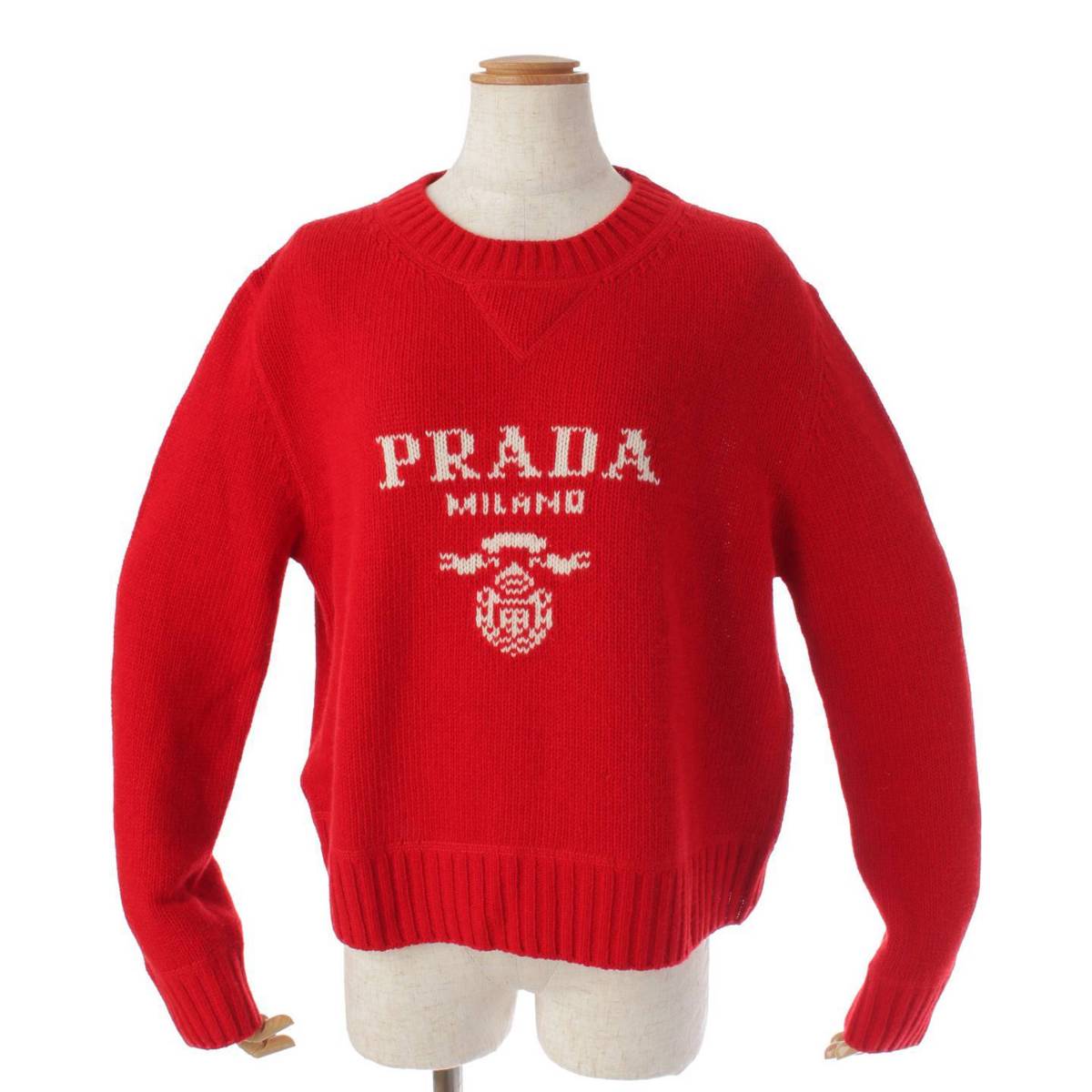 楽天市場】【プラダ】Prada 21年 ロゴ ヴァージンウール×カシミヤ