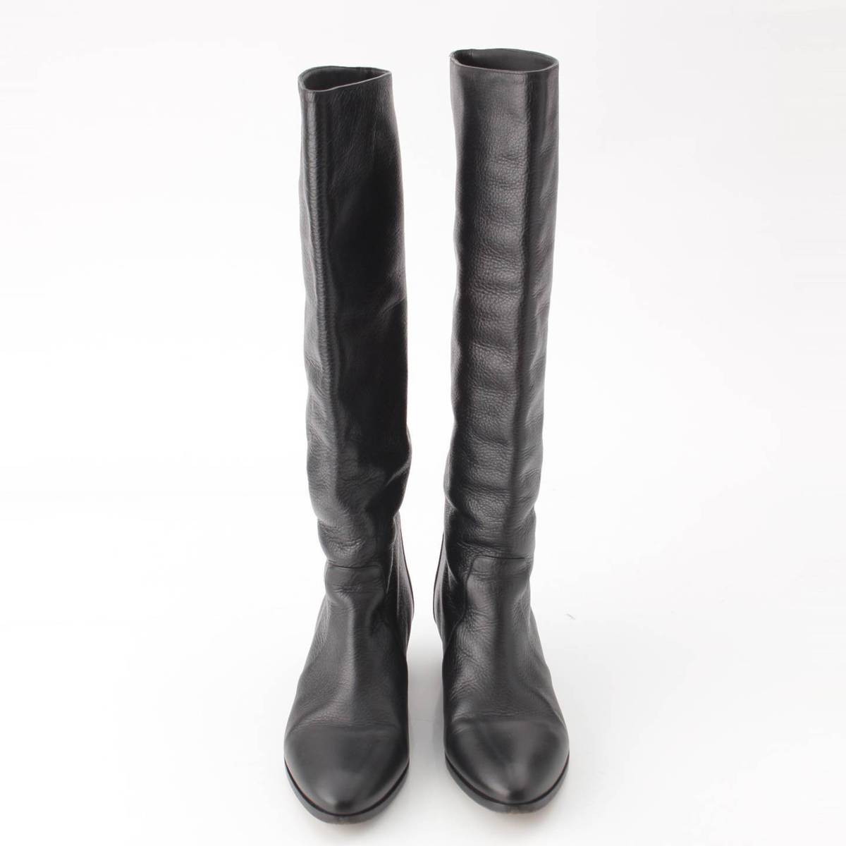 楽天市場】【シャネル】Chanel ココマーク レザー ロングブーツ G30180