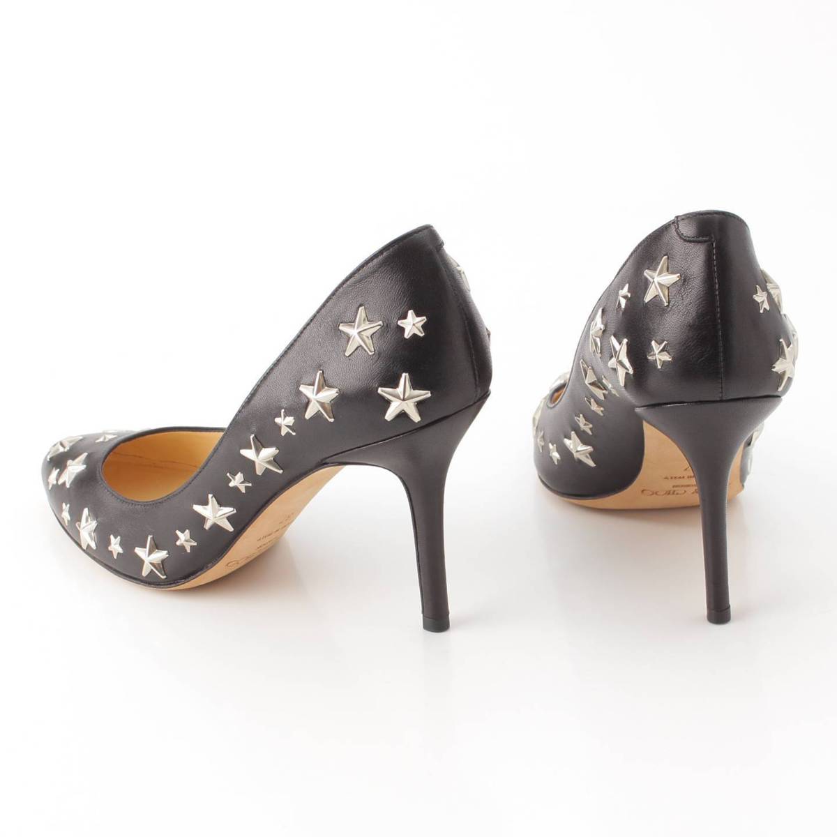 楽天市場】【ジミーチュウ】Jimmy Choo スタースタッズ レザー ヒール