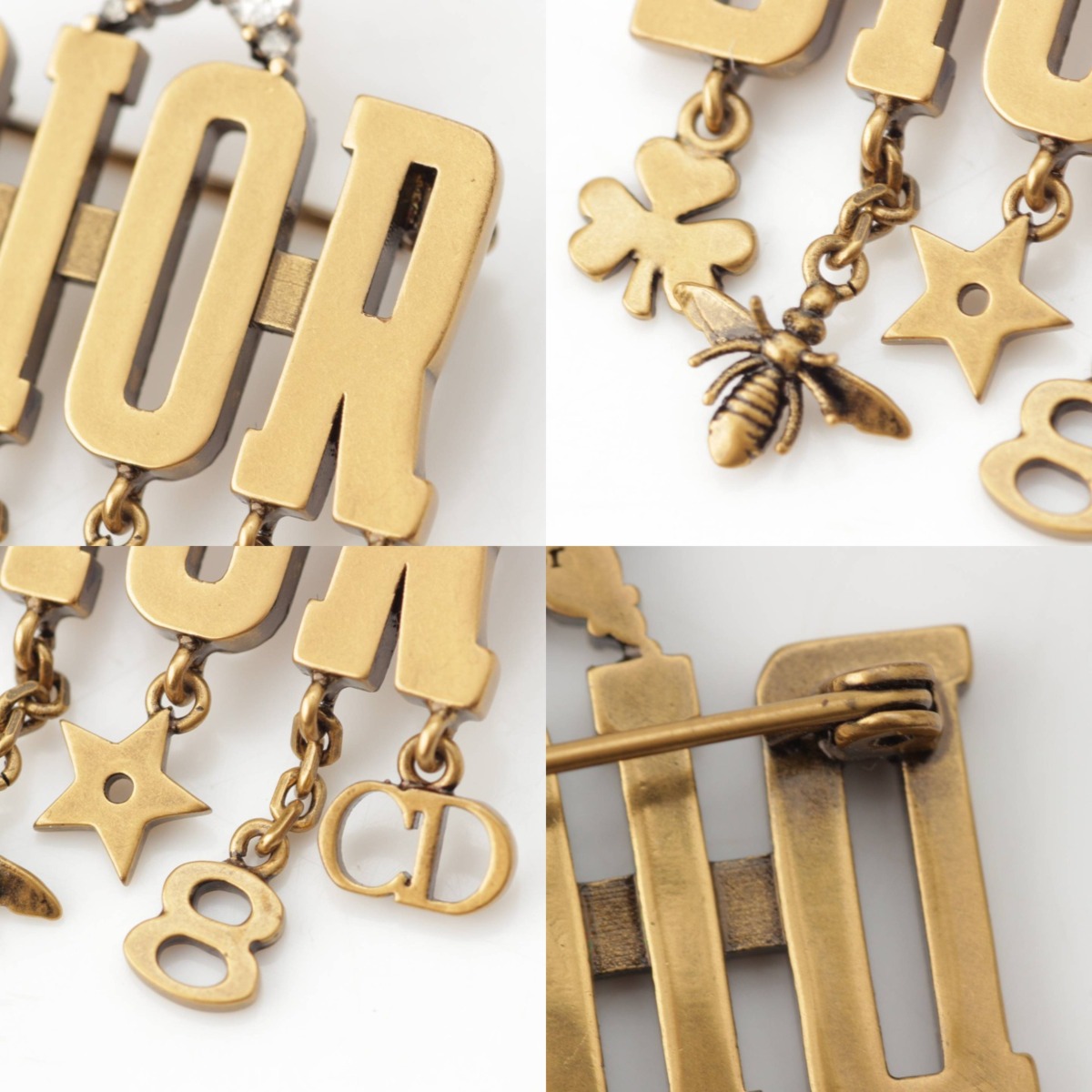 楽天市場】【クリスチャンディオール】Christian Dior ロゴ CD Bee 8