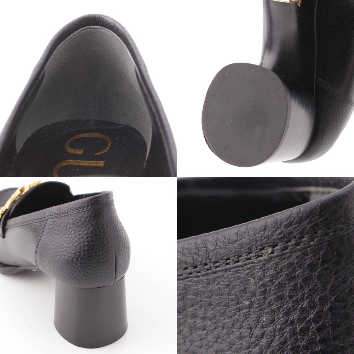 楽天市場】【グッチ】Gucci チェーンバックル金具 レザー ミッドソール