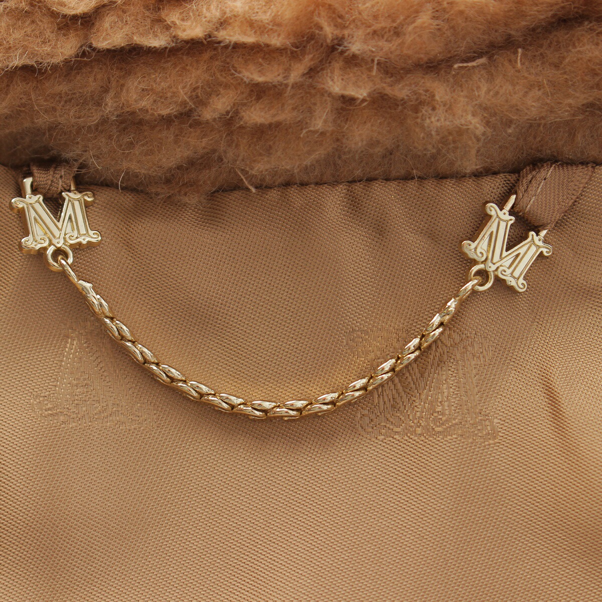 楽天市場】マックスマーラ MAX MARA テディベア キャメル シルク ボア