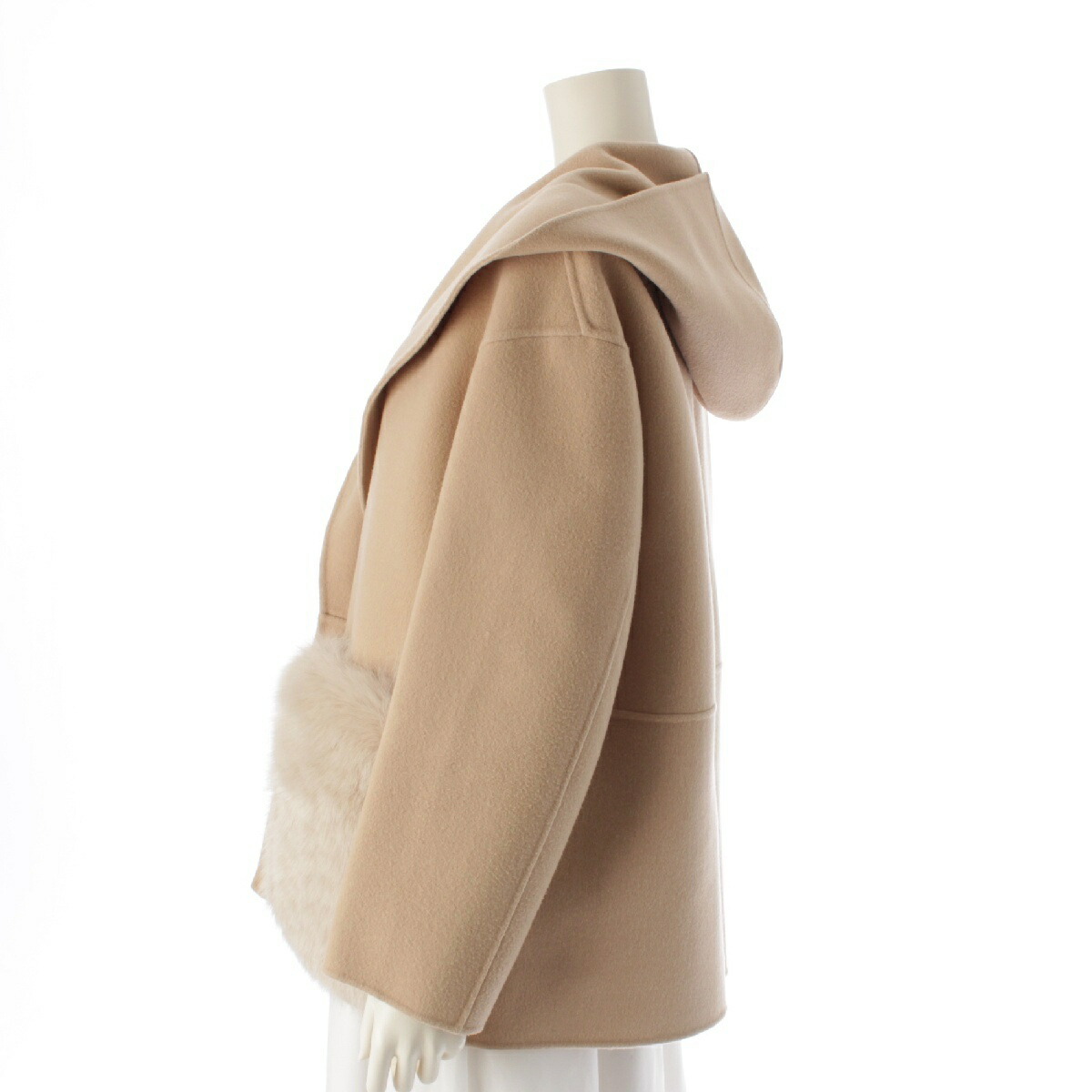 楽天市場】ドゥロワー Drawer 23AW ウールケヌキ ポケットファー