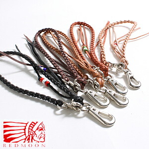 楽天市場】REDMOON レッドムーン ウォレットチェーン 革 レザー 革