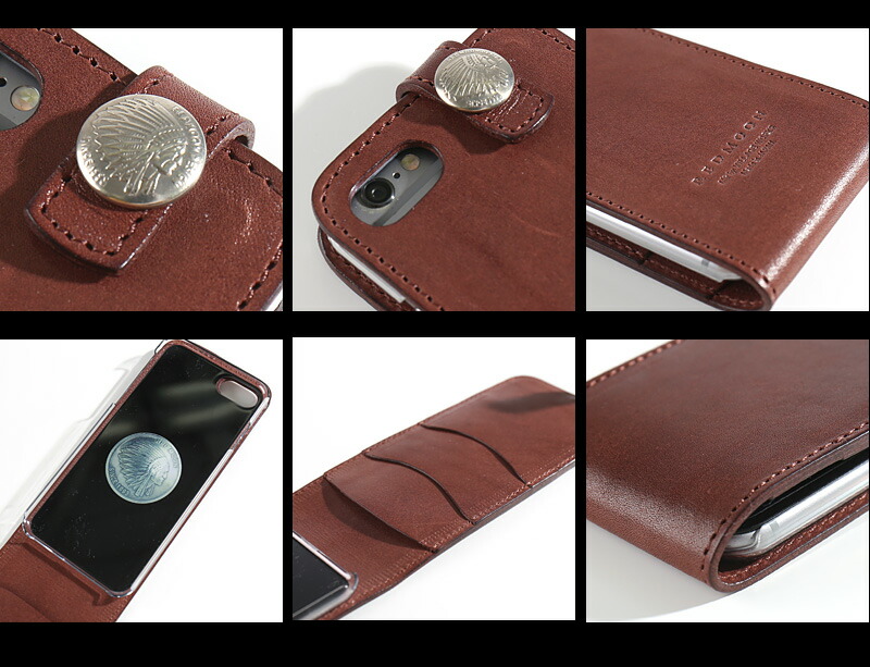 楽天市場】REDMOON レッドムーン iPhoneレザーケース 縦型 iPhone6