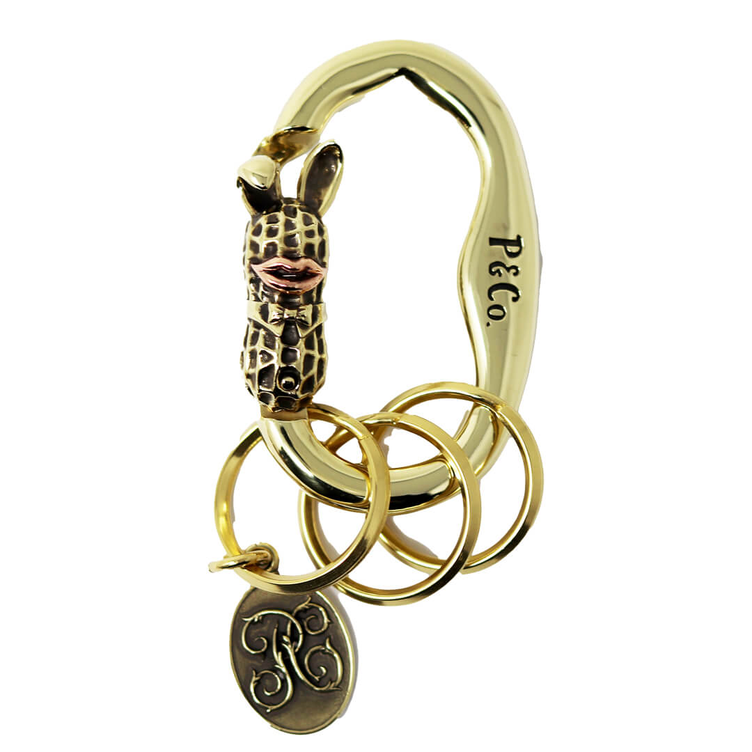 楽天市場】ピーナッツアンドカンパニー カラビナ バニー ピーナッツ