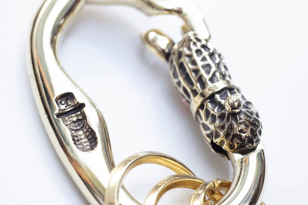 楽天市場】ピーナッツアンドカンパニー カラビナ バニー ピーナッツ