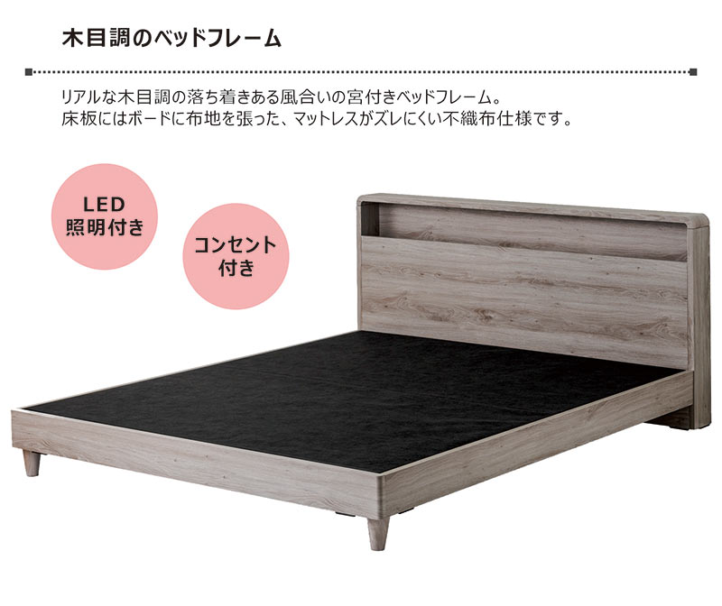 楽天市場】ダブルベッド フレーム フロアベッド ローベッド ベッド