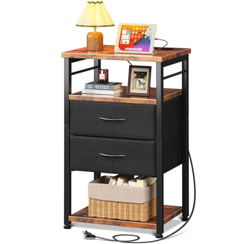 ナイトテーブル 引き出し付き ベッドサイド」の人気商品一覧 | 安い