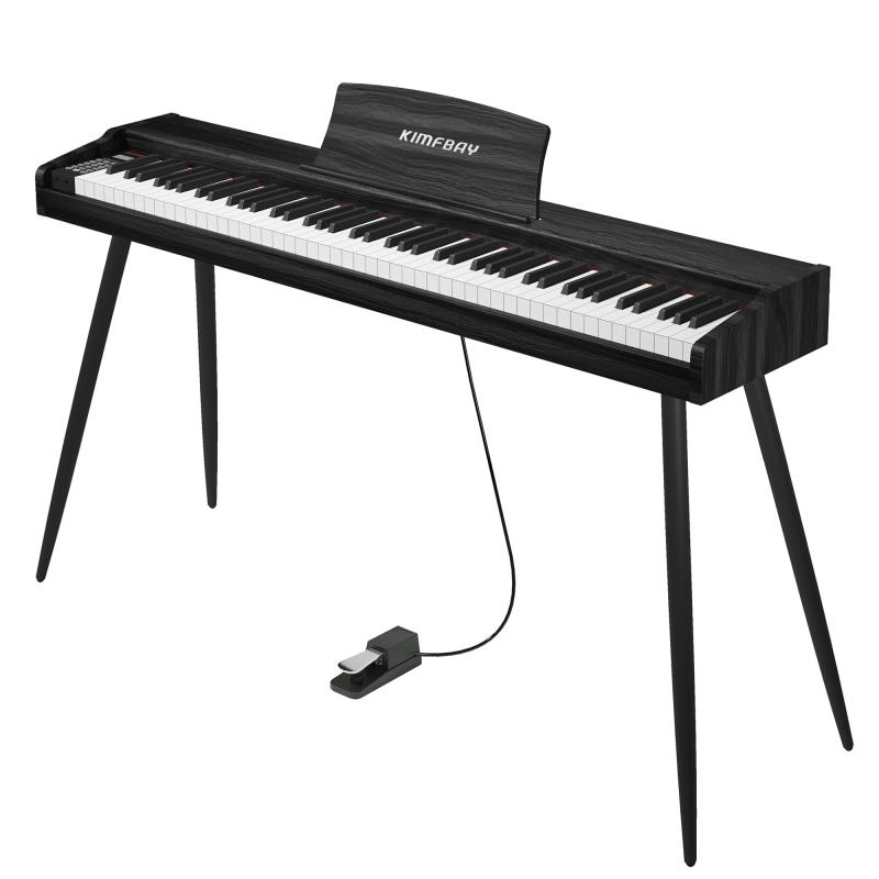 楽天市場】KIMFBAY 電子ピアノ 88鍵盤 木製 電子 ピアノ 88鍵 Digital