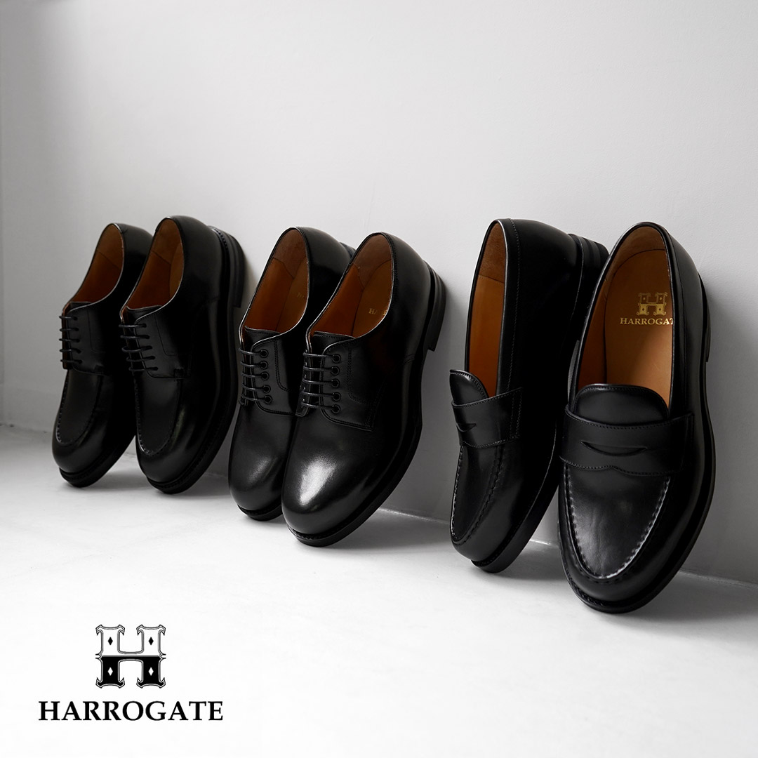 楽天市場】HARROGATE（ハロゲイト） プレーントゥ レザーシューズ