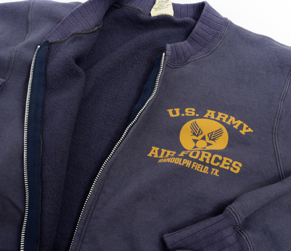 楽天市場】バズリクソンズ スウェット フルジップ ジャケット BUZZ