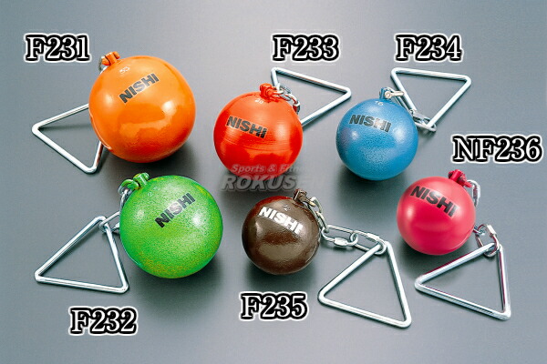 楽天市場】【NISHI ニシ・スポーツ】ウエイトスロー マスターズ規格品