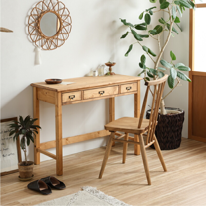 楽天市場】【公式】デスク かわいい おしゃれ 北欧 カントリー 幅90cm