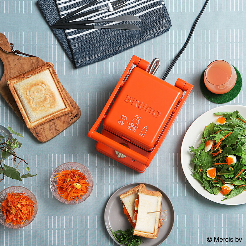 楽天市場】ミッフィー ホットサンドメーカー ブルーノ タイマー 電気