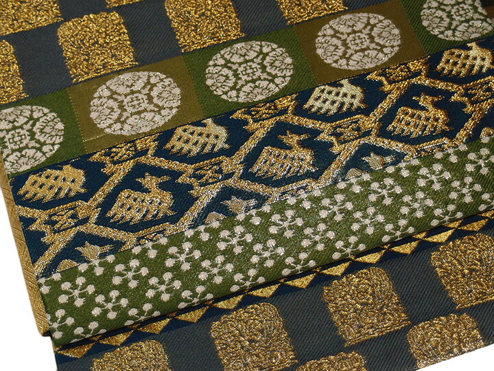 楽天市場】付帯 付け帯 作り帯 文化帯 一重太鼓 正絹 リバーシブル