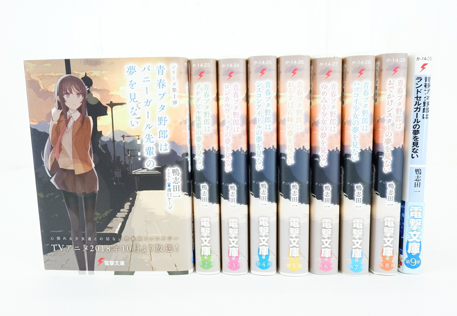 全巻初版帯付⁄特典付青春ブタ野郎シリーズ1-14巻セット 青春ブタ野郎