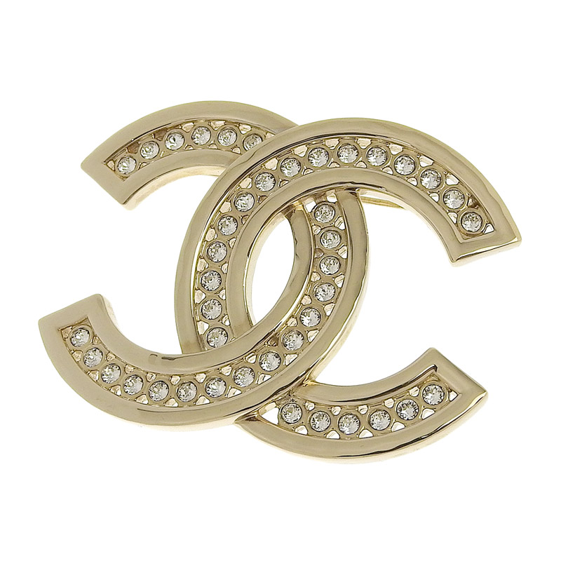 楽天市場】【中古】 シャネル CHANEL ブローチ ココマーク ライン