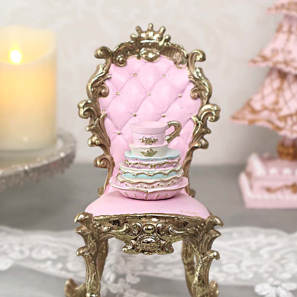 楽天市場】ティーカップチェアオブジェ プレンゼント オブジェ 置物