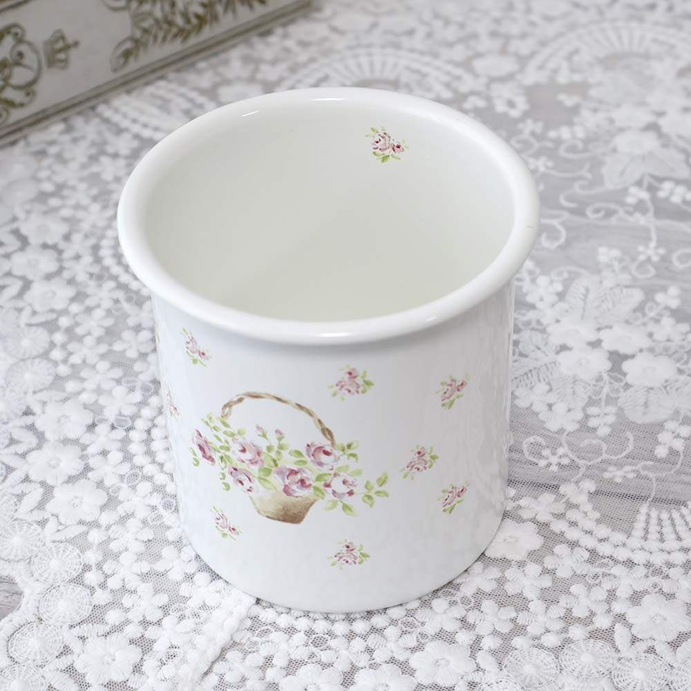 imane イマン クラリス ホーロー キャニスター ビードストッカー 6点