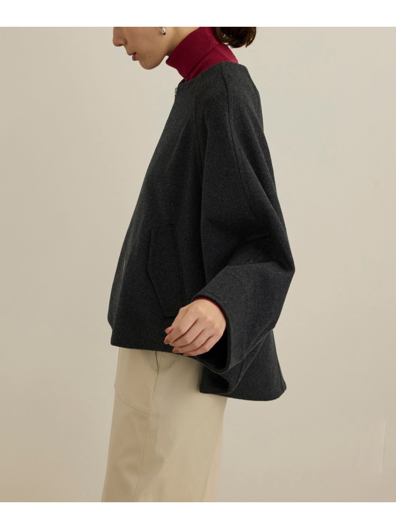 楽天市場】プレミアムカシミヤ ジップブルゾン【新色追加】 ROPE' ロペ