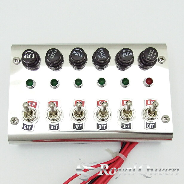 楽天市場】【送料無料】【スイッチボックス 6連 ステンレス シルバー