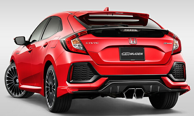 楽天市場】無限 エアロ 【 リアアンダースポイラー ≪ 純正標準リア