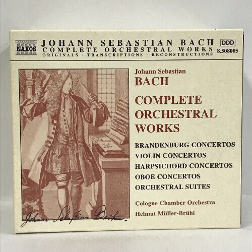楽天市場】【中古】88 Bach (バッハ) Complete Orchestral Works Naxos