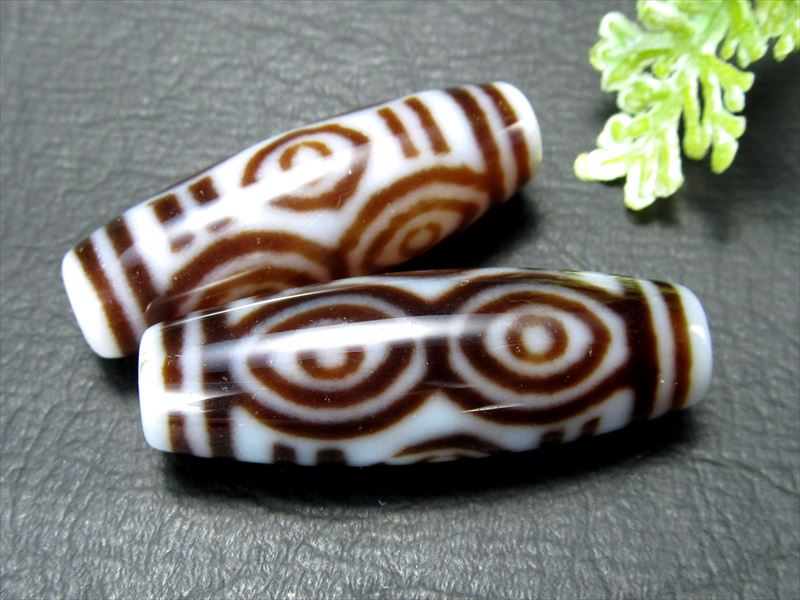 楽天市場】○A至純天珠 白【龍眼白天珠(りゅうがん「しろ」てんじゅ