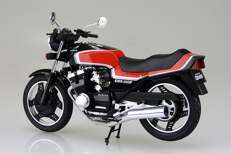 楽天市場】アオシマ プラモデル 1/12 バイク No.14 ホンダ CBX400F II