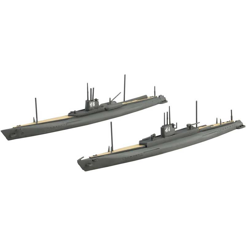 青島文化教材社 1/700 ウォーターライン No.431 潜水艦 伊1＆伊6 (模型
