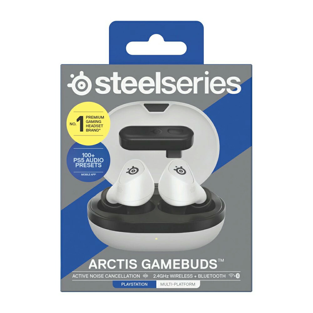 楽天市場】完全ワイヤレスイヤホン ゲーミングイヤホン SteelSeries