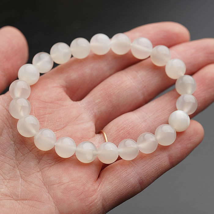 楽天市場】ホワイトムーンストーンAAA8mm ブレスレット 天然石