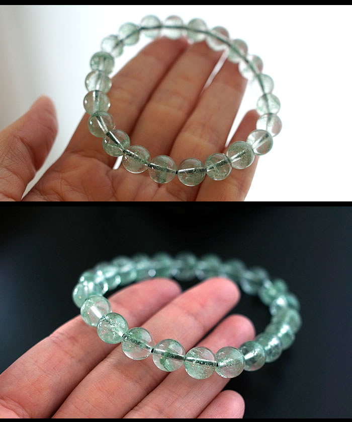 楽天市場】【希少水晶/一点もの】高品質グリーンガーデンクォーツ 8.5