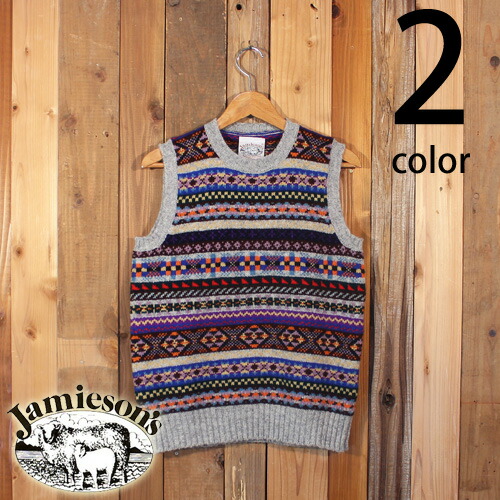 楽天市場】ジャミーソンズ Jamieson's フェアアイル クルーネック