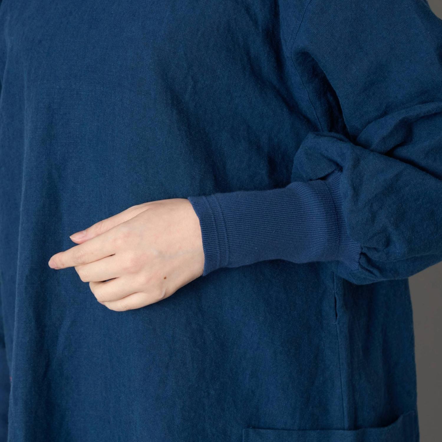 楽天市場】kapoc/割烹着 3rd ネイビーブルー / L : STYLE STORE version.R