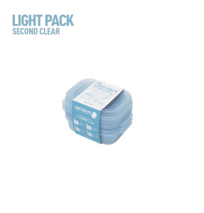 楽天市場】タケヤ ライトパック セカンド クリア 300ml 3P ブルー 電子