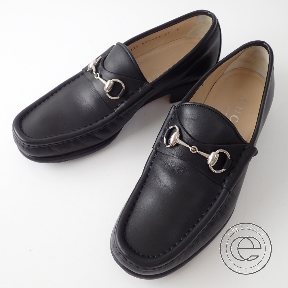 楽天市場】GUCCI【グッチ】 110 0009/4 ホースビットローファー 41E