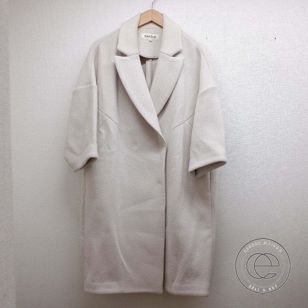 楽天市場】ENFOLD エンフォルド 3006A230-0340 メルトン コクーン