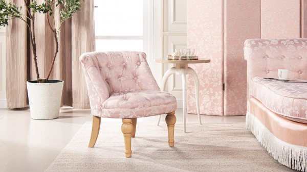 楽天市場】ラムズゲイトチェア パーソナルチェア ピンク 一人掛け