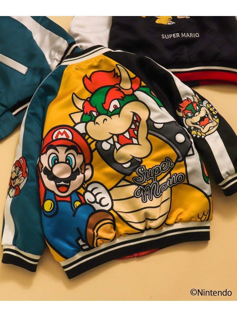 楽天市場】BREEZE スーパーマリオ スカジャン エフオーオンライン