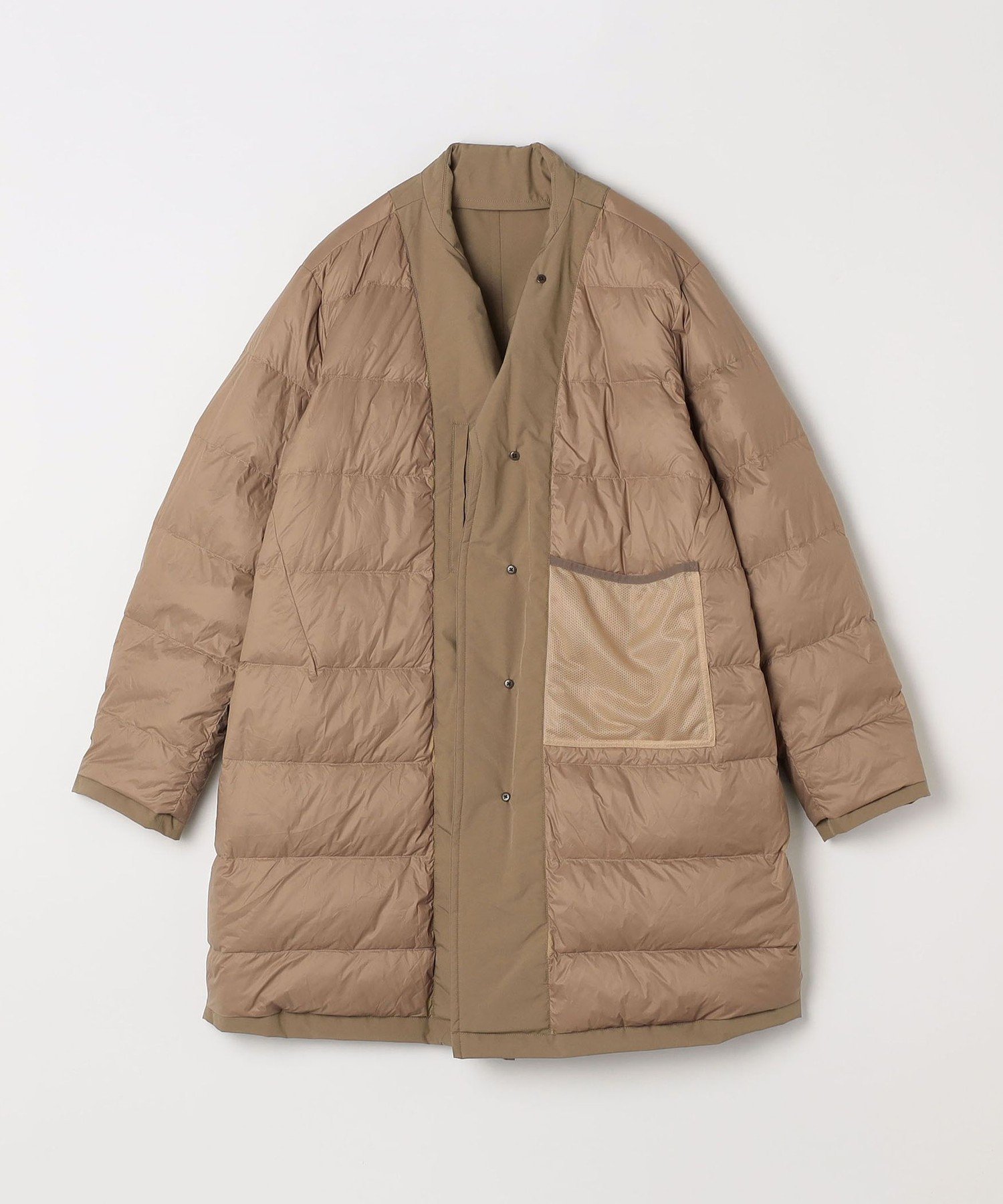 【SHIPS any】撥水/防風等 多機能 ダウン クラシカル ミドルカーコート SHIPS any ダウンジャケット ダウン any:「撥水/防風等」多機能