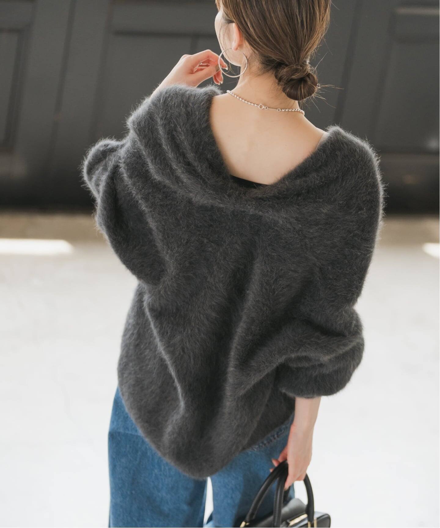 NOBLE｜FOX/Caファーニットカーディガン | Rakuten Fashion(楽天