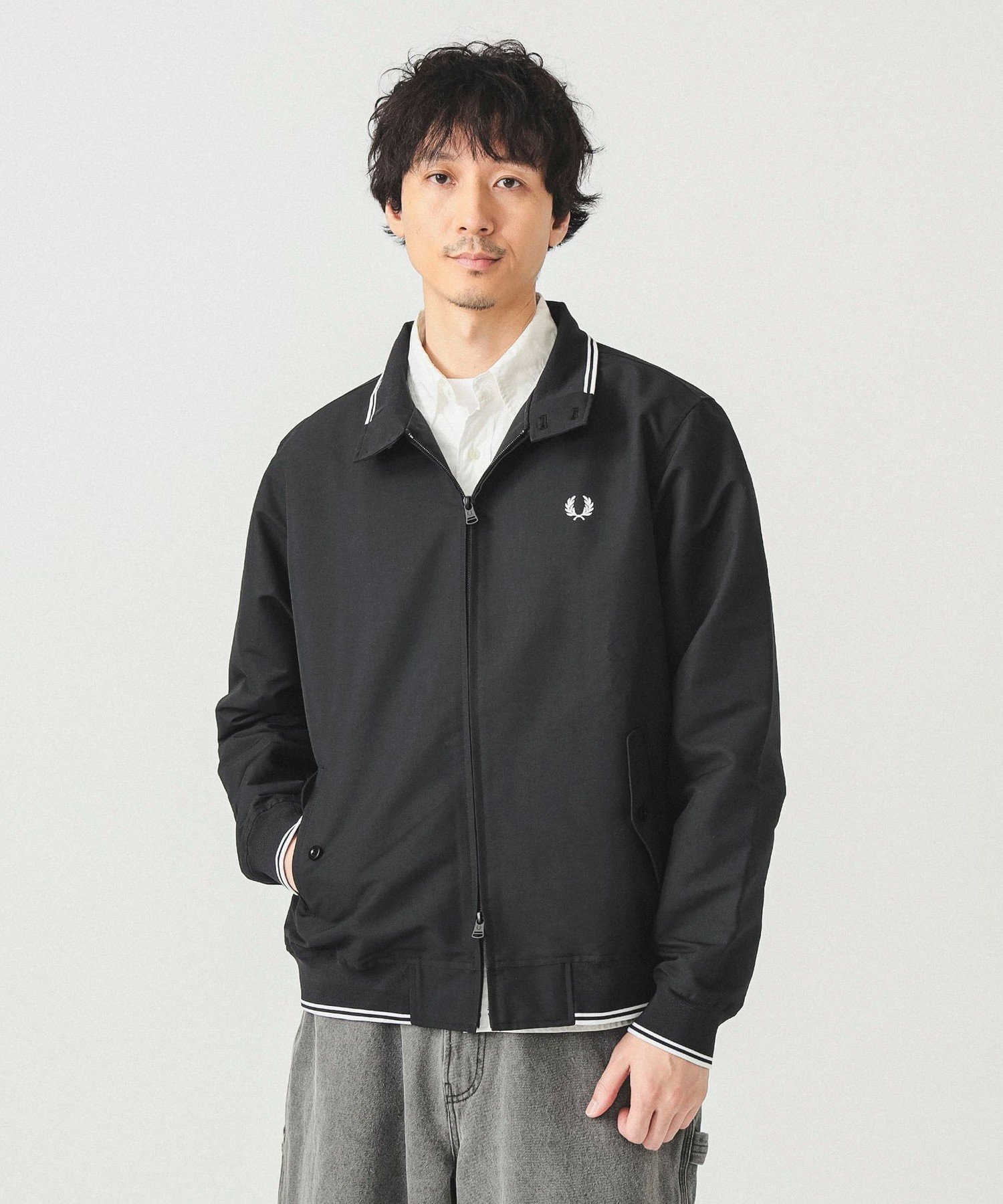 BEAMS MEN｜【別注】FRED PERRY / ハリントン ジャケット 25FW